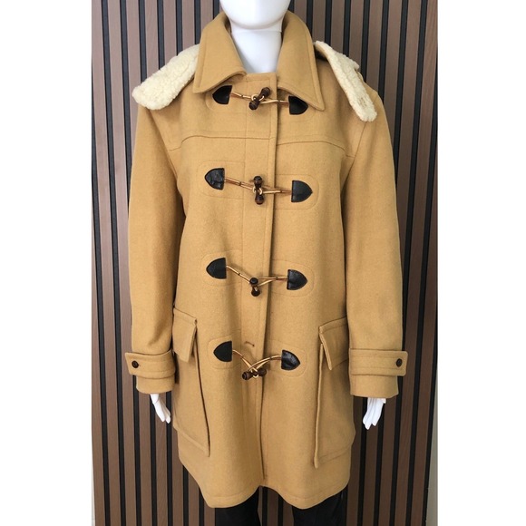 Pendleton Jackets & Blazers - Pendleton Lobo Men's Virgin Wool Sherpa Lined S/M Toggle Duffle Coat